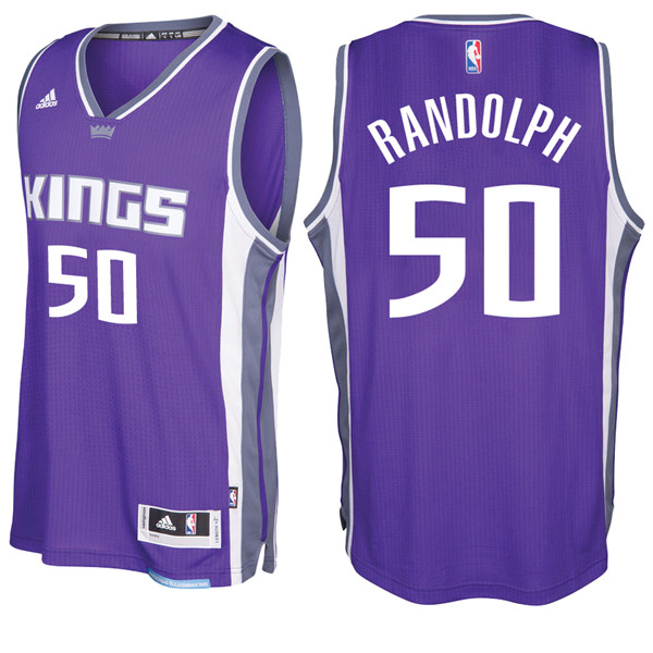 Men Kings Zach Randolph NBA Swingman Road Purple Jersey