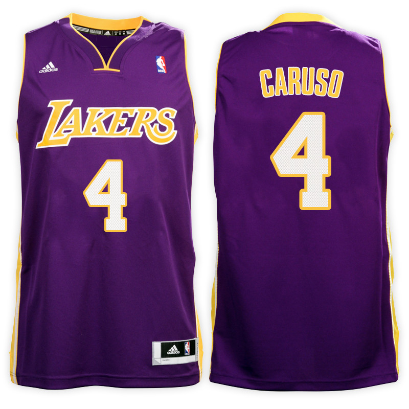 Men Lakers Alex Caruso NBA Swingman Road Purple Jersey