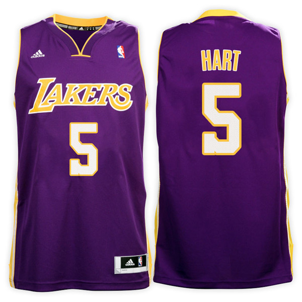 Men Lakers Josh Hart NBA Swingman Road Purple Jersey