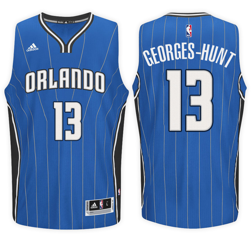 Men Magic Marcus Georges-Hunt NBA Swingman Road Blue Jersey