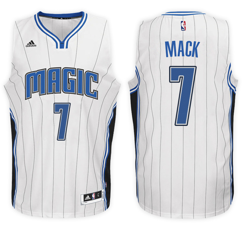 Men Magic Shelvin Mack NBA Swingman Road White Jersey