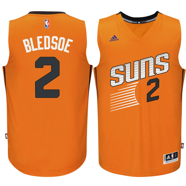 Men Phoenix Suns 2 Eric Bledsoe Orange Swingman Alternate Jersey