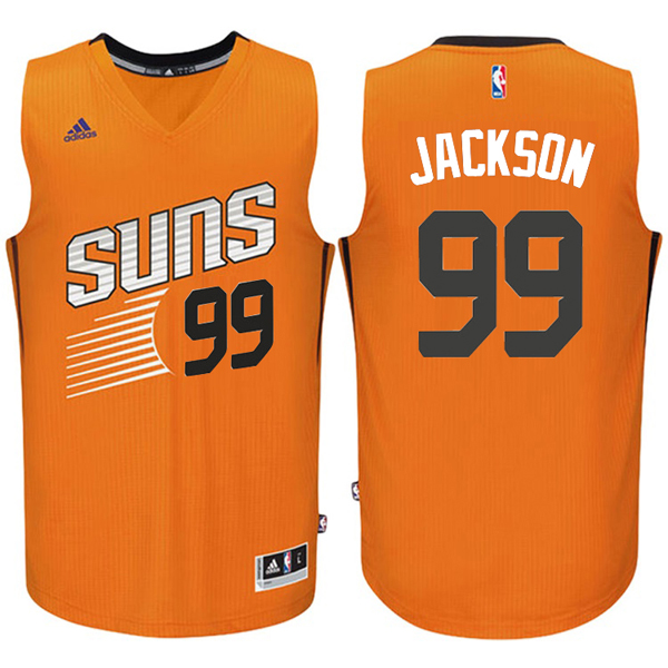 Men Phoenix Suns 99 Josh Jackson Orange Swingman Road Jersey