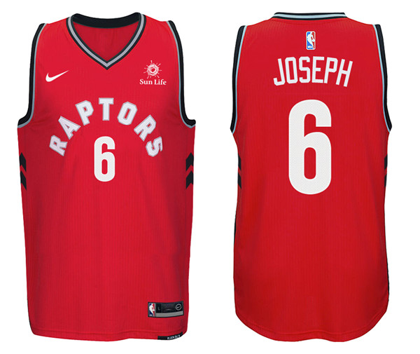 Men Raptors Cory Joseph New Season Swingman Road Red Jersey