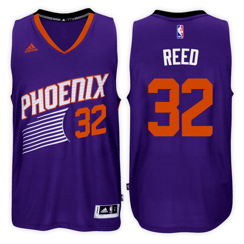 Men Suns Davon Reed NBA Swingman Road Purple Jersey