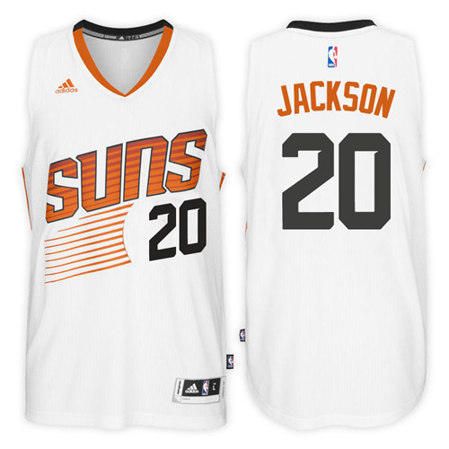 Men Suns Josh Jackson #20 NBA Swingman White Jersey